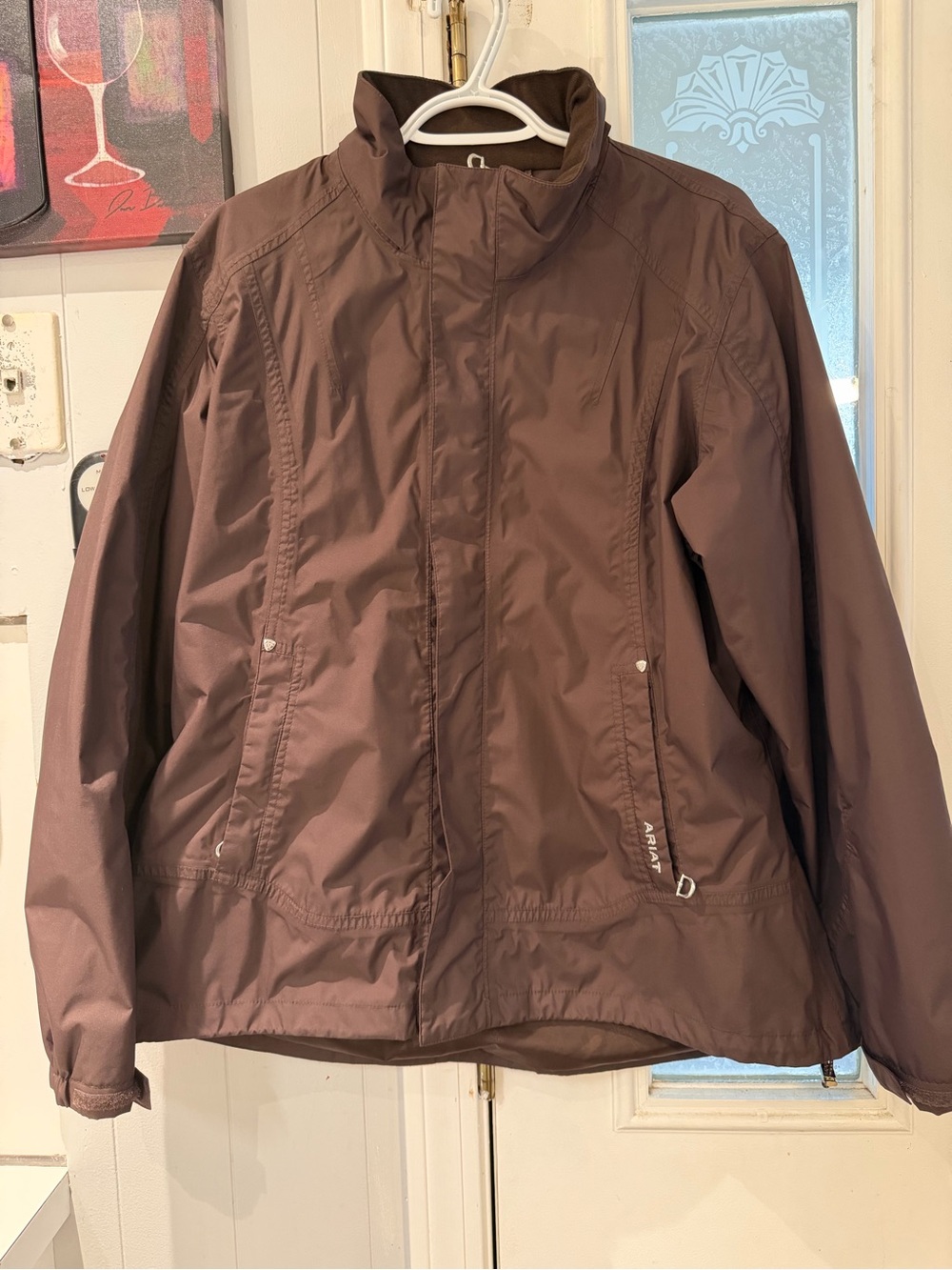 Ariat‎ Dark Brown Zip-Front Jacket
